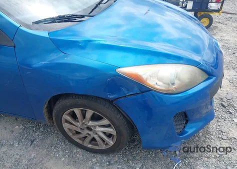 2012 Mazda Mazda3 I Touring из США, поврежденный, VIN JM1BL1L72C1679749